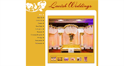 Desktop Screenshot of lavishweddings.net